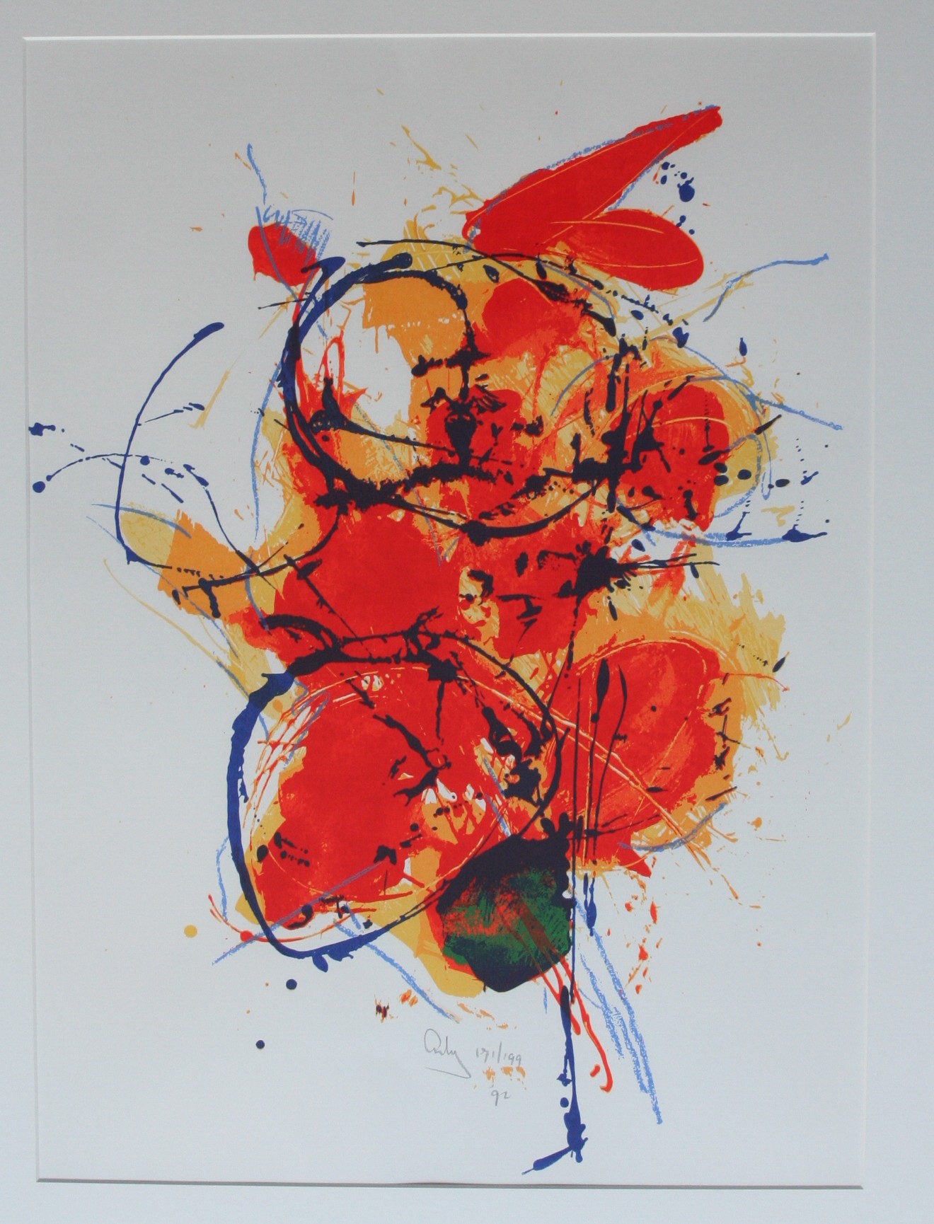 Arty Grimm - zeefdruk - gesigneerd - 171/199 - 1992  kopen? Bied vanaf 50!