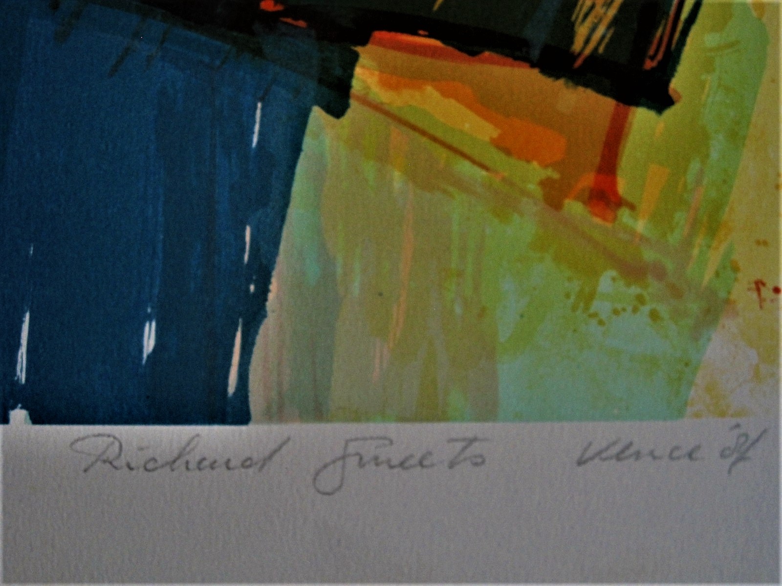 Richard Smeets - Groot 1987 abstract figuratief Litho "Venice" (179 van 190) gesigneerd kopen? Bied vanaf 1!