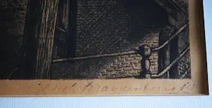 Cornelis Brandenburg - Spiegelstraat - Amsterdam - schaarse ets kopen? Bied vanaf 75!