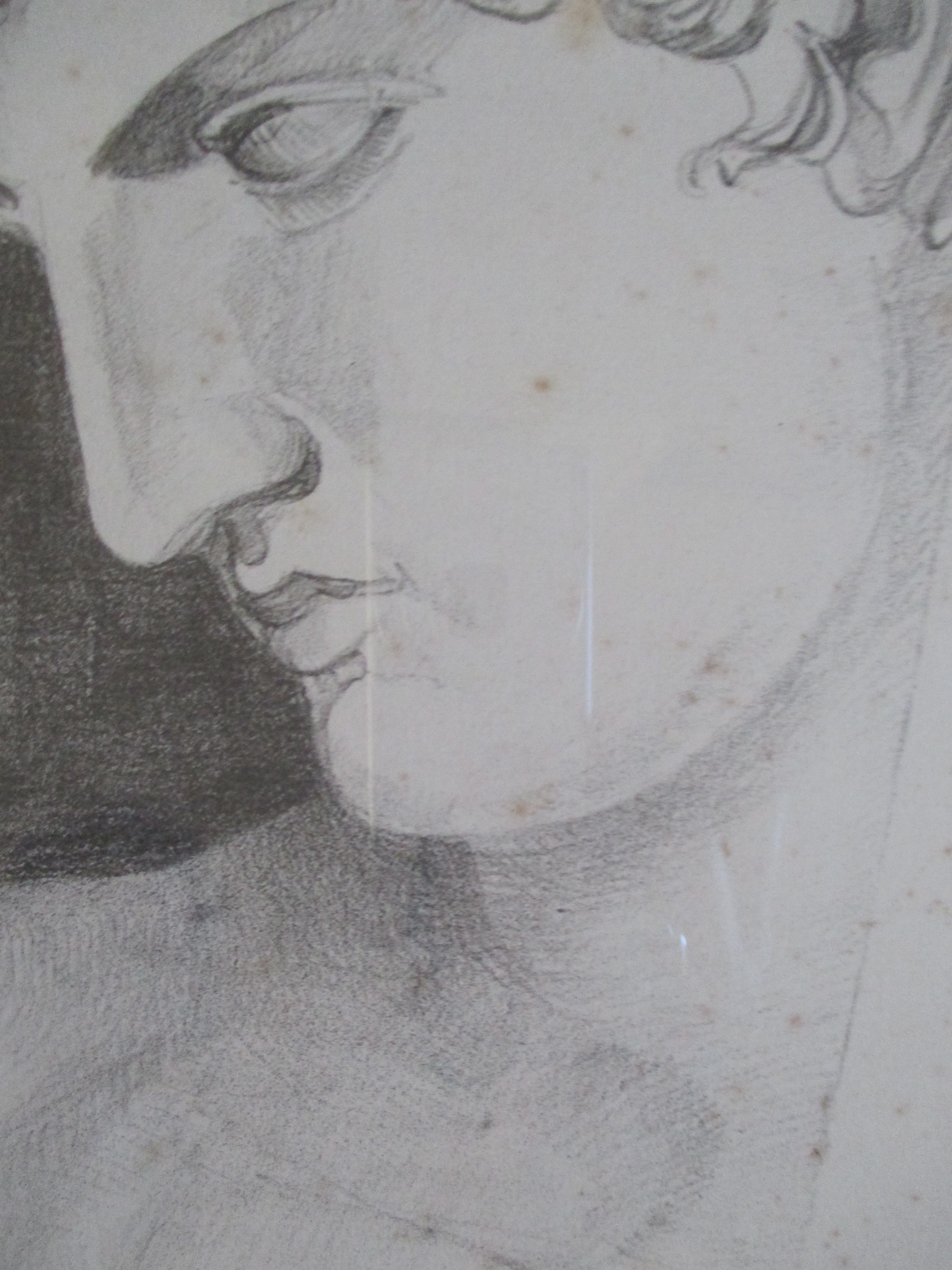 Fré Drost - Ingelijste lithografie 1942 kopen? Bied vanaf 1!