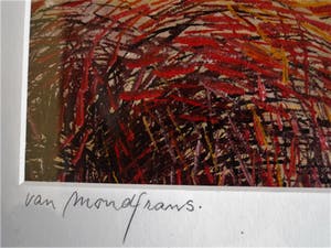 Erna van Mondfrans - Fraai verstild realistisch olieverf "Normandie / Frankrijk" gesigneerd kopen? Bied vanaf 10!