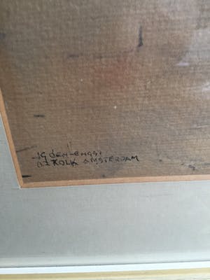 Jan den Hengst - B1537-10, Oudezijds Kolk Amsterdam kopen? Bied vanaf 100!