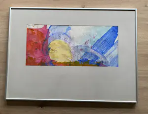 Frank Lengvenius - Abstracte aquarel kopen? Bied vanaf 50!