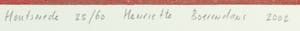 Henriette Boerendans - Houtsnede, 11 maart kopen? Bied vanaf 1!