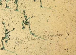 Ronald Tolman - Kleurenets, Theater mundi II - Ingelijst kopen? Bied vanaf 150!