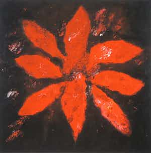 Armando - Giclée, Z.T. (Rode bloem) verkocht voor € 100!