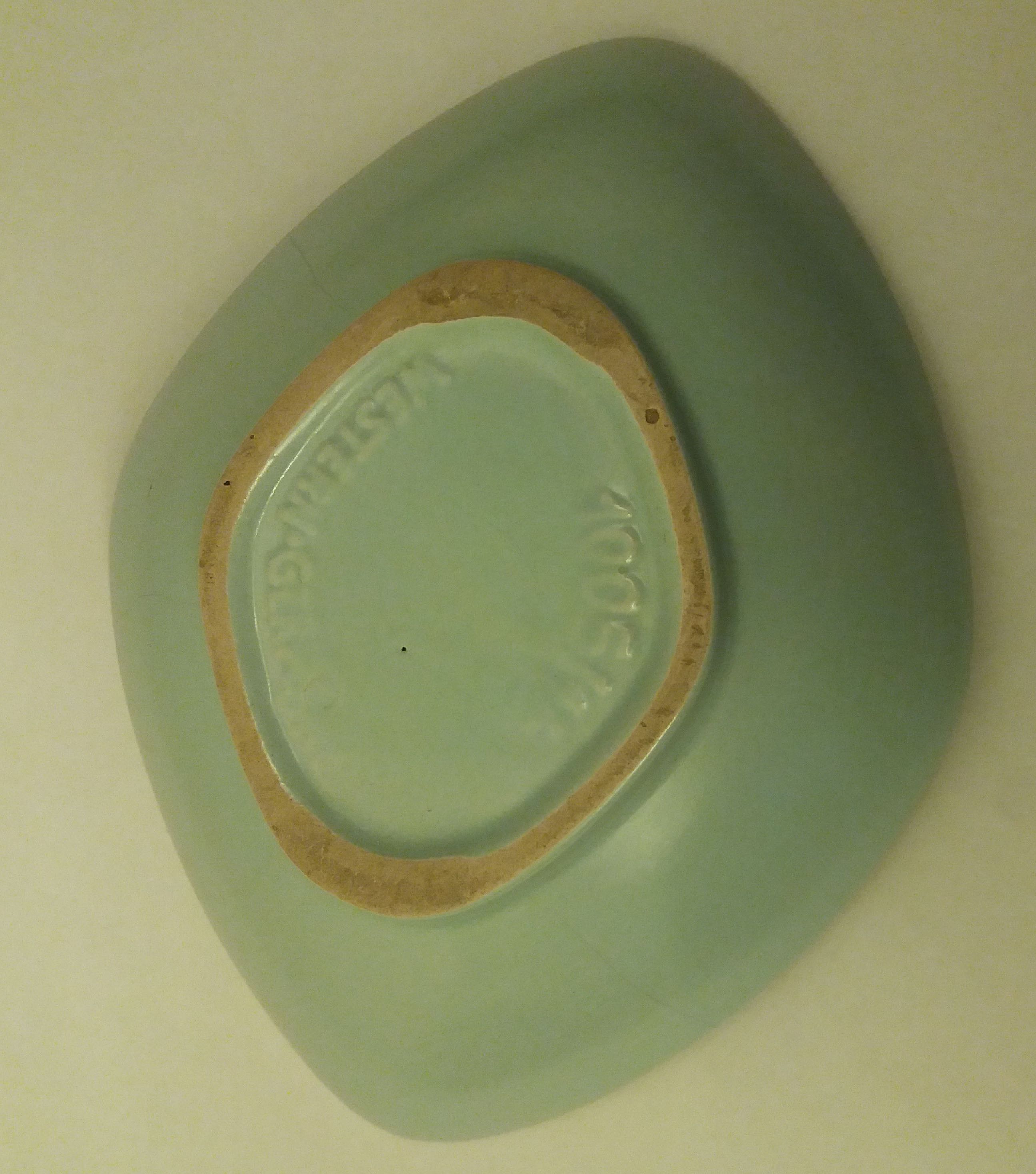 Niet of onleesbaar gesigneerd - Western Germany schaaltje van de jaren 1960  kopen? Bied vanaf 1!