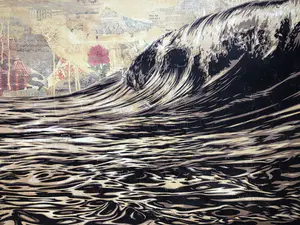 Shepard Fairey - Dark Wave kopen? Bied vanaf 1!