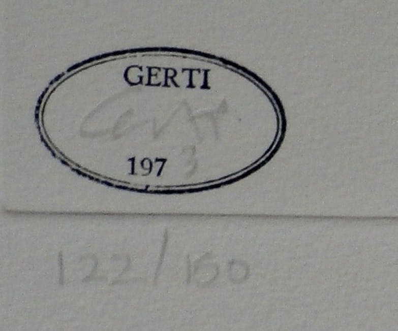 Gerti Bierenbroodspot - Ets- 1973 kopen? Bied vanaf 45!