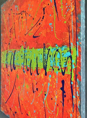 John Foppen - Symphony in Green / Red. #02. kopen? Bied vanaf 195!