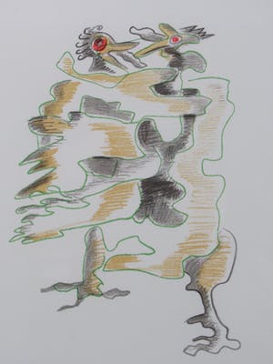 Ossip Zadkine - Vogels kopen? Bied vanaf 160!