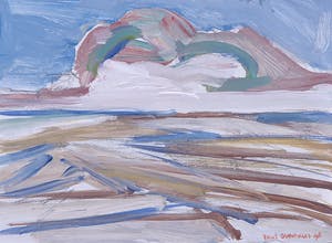 Paul Overhaus - Olieverf op board, Zeegezicht kopen? Bied vanaf 1!