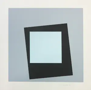 Anton Stankowski - Zeefdruk, Geometrische compositie kopen? Bied vanaf 70!