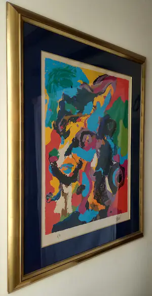 Karel Appel - "Landscape with Eyes" - 1976 - Litho (with Certificate) kopen? Bied vanaf 990!