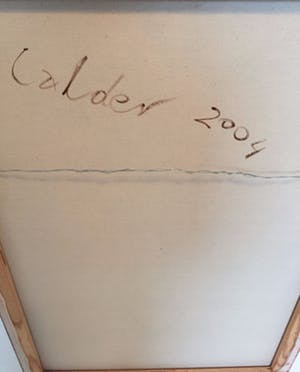 Niet of onleesbaar gesigneerd - Calder (kunstenaar) | 'POWER' titel kopen? Bied vanaf 10!