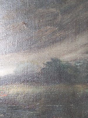 Niet of onleesbaar gesigneerd - Riviergezicht. kopen? Bied vanaf 10!