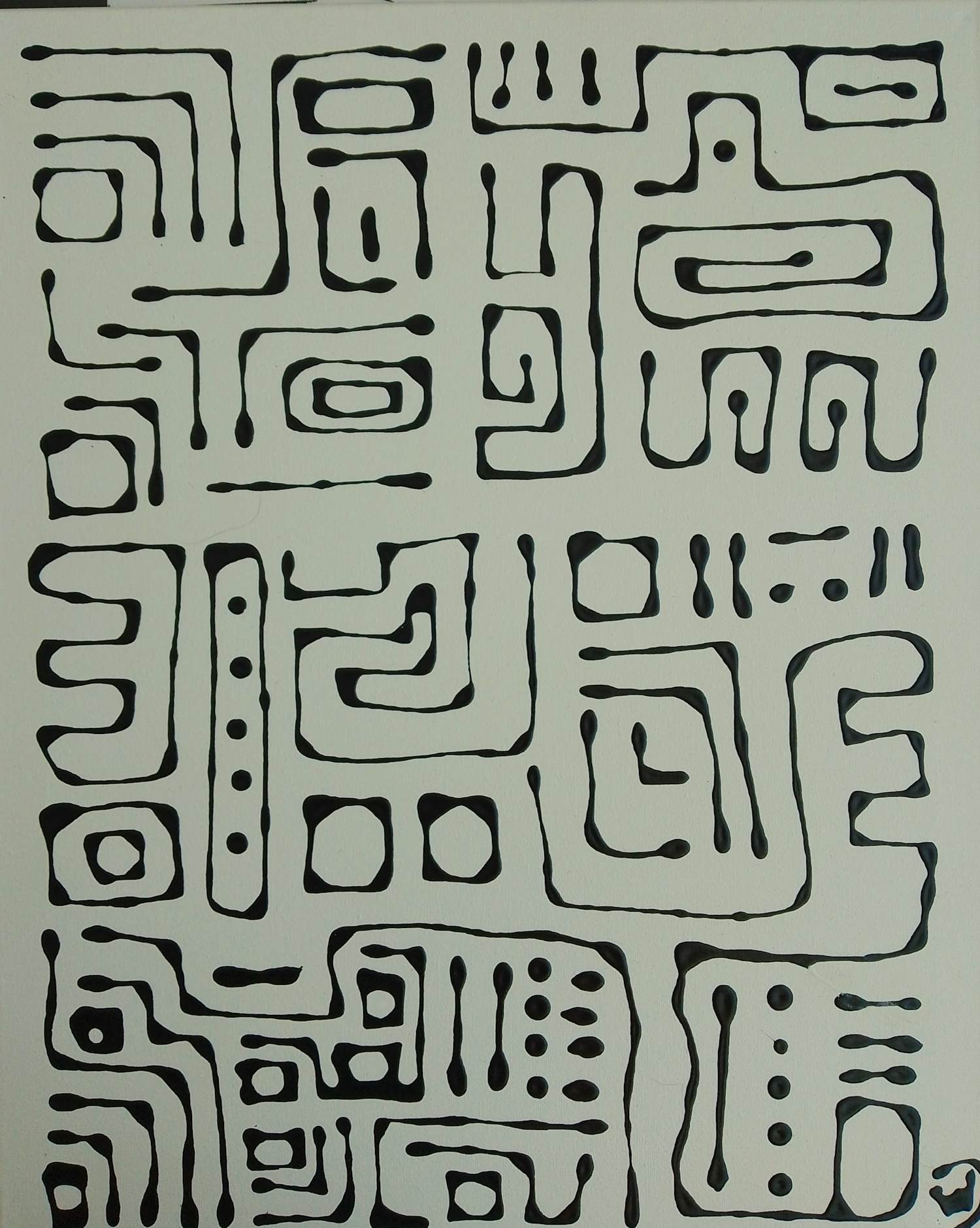 Wiesje van Dam - Abstract figures kopen? Bied vanaf 40!