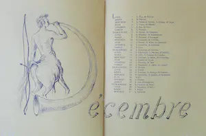 Kees van Dongen - 'Calendrier des Dames' Met lithografieën van Kees van Dongen ,Picasso e.a. kopen? Bied vanaf 100!
