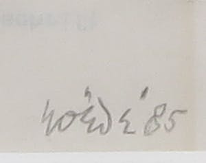 Jan Roede - Tekening, Spell II - Ingelijst kopen? Bied vanaf 50!