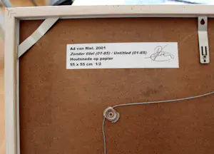 Ad van Riel - Zonder titel (01-85a) 1/2 kopen? Bied vanaf 100!