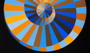 Buy Victor Vasarely - Olympia, Sky and Sun, originele zeefdruk? Bid from 250!