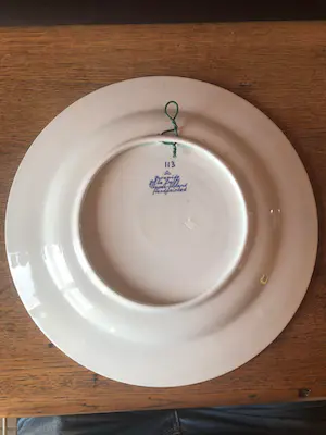 Vest Keramiek Gouda - handgeschilderd bord - de Pyramide Gouda - molen / Zuiderzee kopen? Bied vanaf 1!