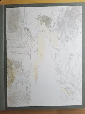 Henri de Toulouse-Lautrec - Elles - Portfolio met 11 litho`s in slipcase kopen? Bied vanaf 365!
