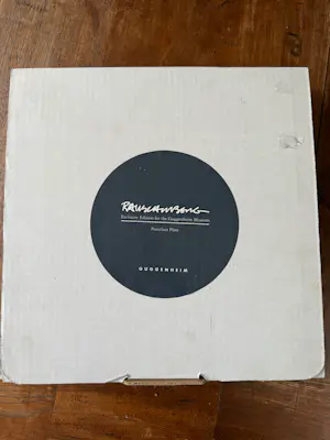 Robert Rauschenberg - One Porcelain plate: no 2 Guggenheim kaufen? Bieten Sie von 110!