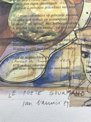 Jan Vanriet - 2 originele litho's - 1987 - Gesigneerd kopen? Bied vanaf 45!