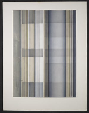 Ton Pape - Gouache, Compositie 5 kopen? Bied vanaf 1!