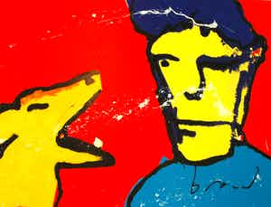 Herman Brood - Iggy (hond van Herman Brood) verkocht voor € 250!