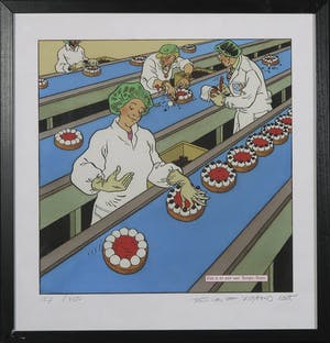 Theo van den Boogaard - Piëzografie, Dat is er een van Tempo-Team (Bakkerij) - Ingelijst kopen? Bied vanaf 1!