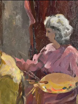 Jaap de Ruig - schilderles 1954 kopen? Bied vanaf 150!