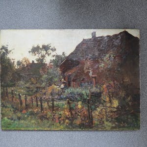 Arie Zwart - boerderij en vrouw die de was hangt kopen? Bied vanaf 225!