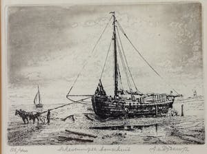 Jan van Rijsewijk - C1827-3, Scheveningse Bomschuit kopen? Bied vanaf 50!