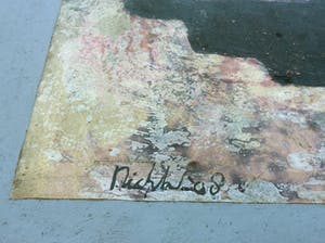 Pieter van Goudzwaard - abstract expressionisme - gemengde techniek kopen? Bied vanaf 75!