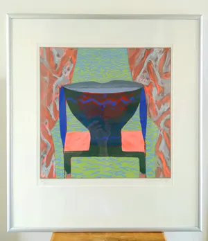 Rien Bout - (1937-2003), kleurrijke litho, gesigneerd kopen? Bied vanaf 195!