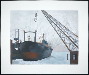 Anneke Dekkers - Zeefdruk, Dok kopen? Bied vanaf 40!