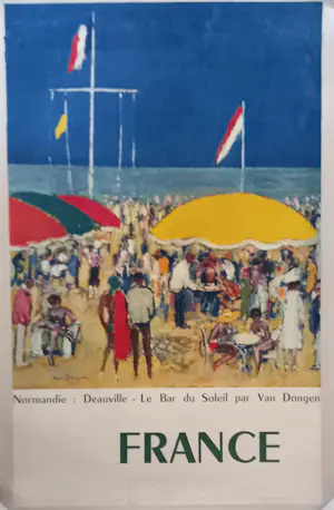 Kees van Dongen - Le bar du soleil - Deauville Normandie kopen? Bied vanaf 450!