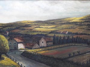 Piet Bulthuis - Limburgs landschap kopen? Bied vanaf 125!