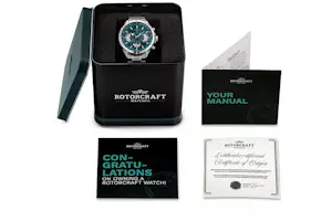 4 NIEUWE HORLOGES, JACOB ZECH, ALPHA SIERRA DEFCON, ROTORCRAFT GLIDER en SAVAGE kopen? Bied vanaf 600!