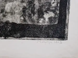 Jan Montyn - Bijzonder! Unica (2/5) eigen druk reliëf Ets/aquatint "1 van een aantal" GROOT! kopen? Bied vanaf 70!