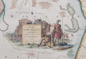 Francois Halma - Brabant Zeeland ea Oude Kaart Bataven Friezen 1725 kopen? Bied vanaf 60!