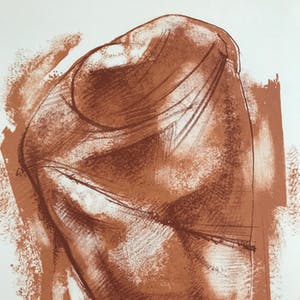 Georges Oudot - Mooie kleurenlitho - Torso - Gesigneerd - 49/150 kopen? Bied vanaf 75!