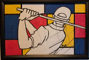 Anke Peddemors - Golfspelers vierluik kopen? Bied vanaf 25!