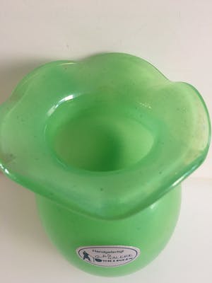 Glasgalerie Willingen - Dikwandig vaasje kopen? Bied vanaf 15!