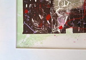 Rik van Iersel - Litho in lijst en Boek "Between seeing and saying" - Nieuwstaat kopen? Bied vanaf 33!