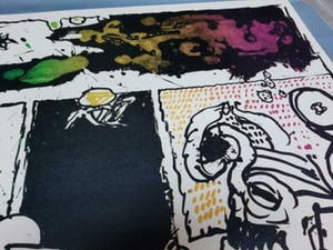 Pierre Alechinsky - Decouverte de l'ácide acte 1 kopen? Bied vanaf 950!