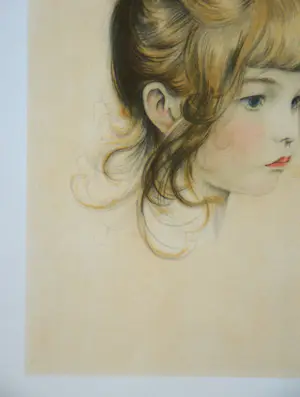 Walter Sauer - Portret van Nicole - 1930 - Heliogravure, gesigneerd en gedateerd kopen? Bied vanaf 100!