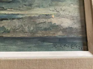 Hendrik Jan ten Cate - Aquarel Hendrik Jan ten Cate kopen? Bied vanaf 60!